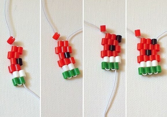 Арбузный браслет для девочки Арбузный браслет для девочки