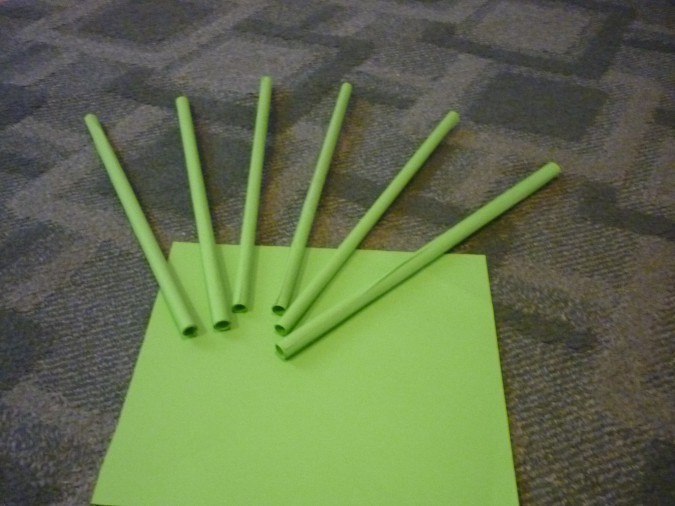 Бумажные подснежники