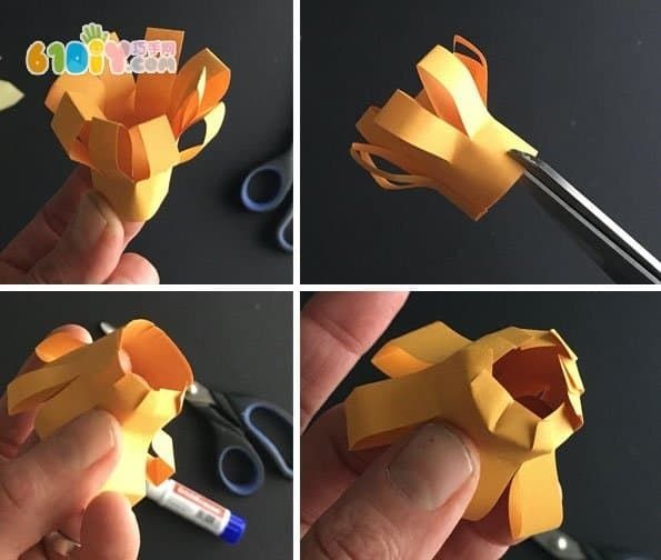 Объемные нарциссы из бумаги Объемные нарциссы из бумаги