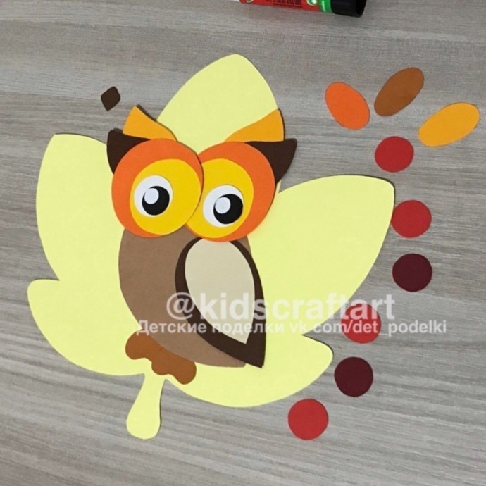 ​Мудрая осенняя сова