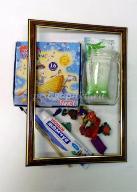 Весеннее панно в смешанной технике Весеннее панно в смешанной технике