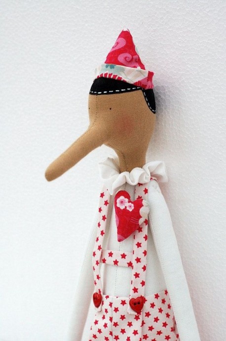 ​Шьём с детьми Буратино