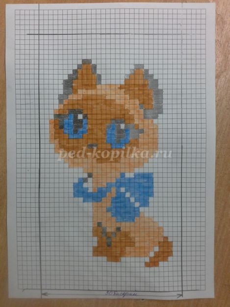 Котёнок из бисера детскими руками: мастер-класс, часть 1 Котёнок из бисера детскими руками: мастер-класс, часть 1