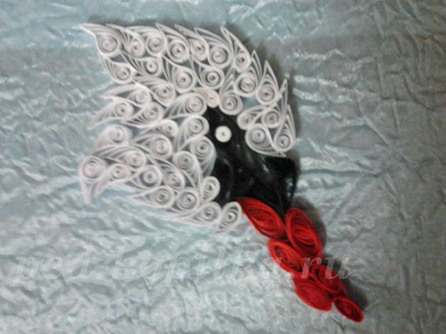 Квиллинг "Лебедь"