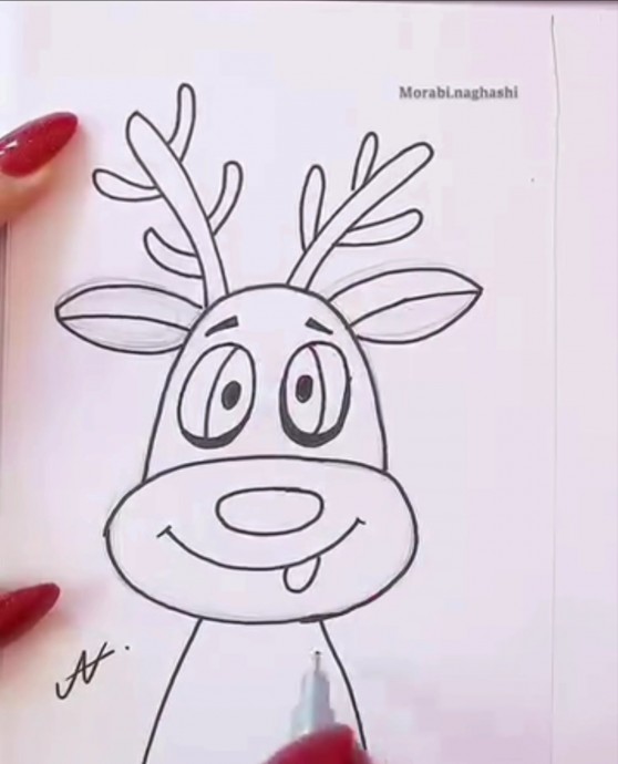 Олень в свитере Олень в свитере