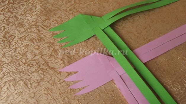 ​Плетение птички из бумаги: мастер-класс, часть 1