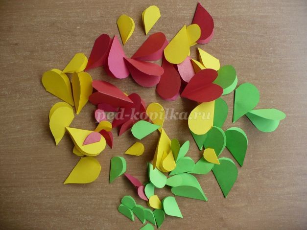 Цветочный светофор из бумаги Цветочный светофор из бумаги