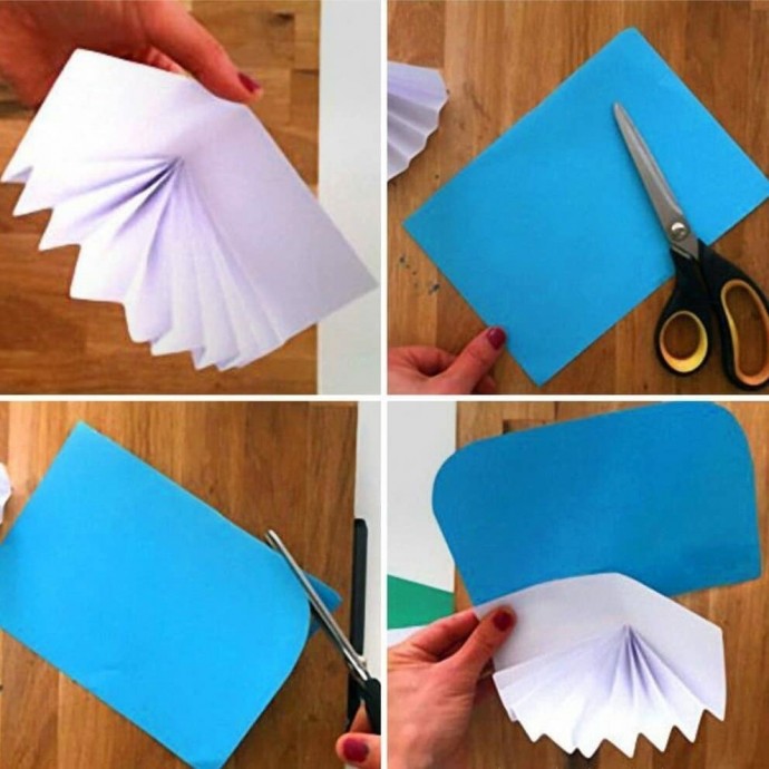 Поделка из бумаги "Домик в лесу" Поделка из бумаги "Домик в лесу"