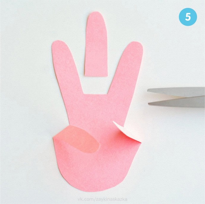 Зайчата из ладошек Зайчата из ладошек