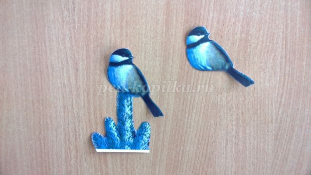 Картина в технике объёмный декупаж на тему: зима Картина в технике объёмный декупаж на тему: зима