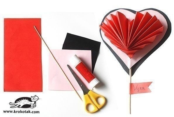 Сердечки на палочке