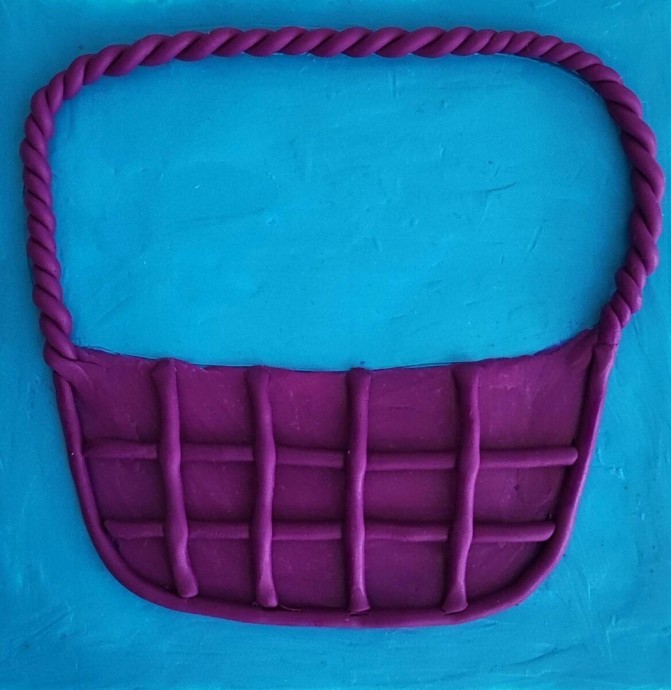 Картина из пластилина