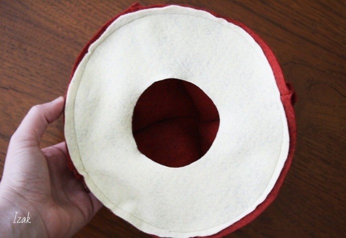 Мухомор из фетра Мухомор из фетра