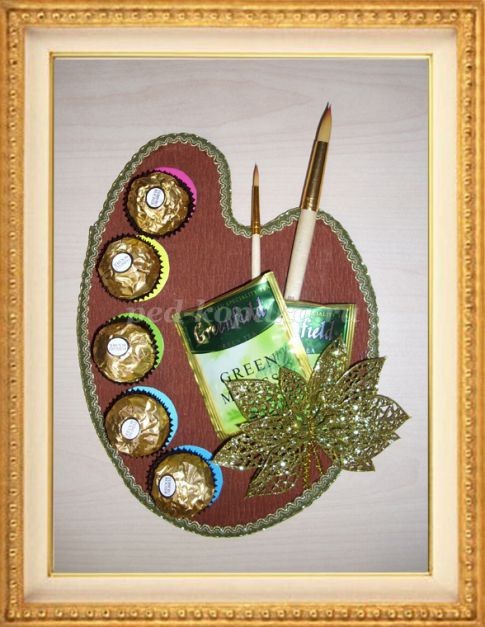 ​Оригинальный подарок детскими руками