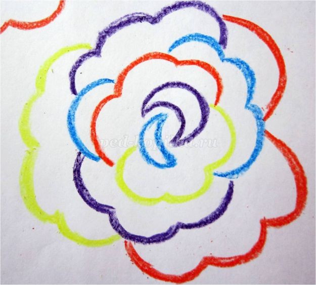 Рисование цветов акварелью "Радужные розы": мастер-класс, часть 2