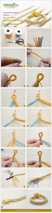 Плетение браслетиков для девочек