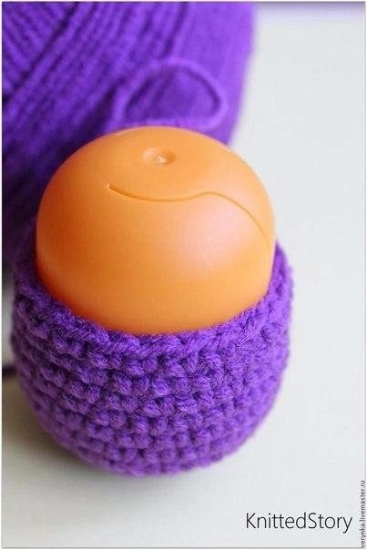 Вяжем погремушку в виде совы Вяжем погремушку в виде совы