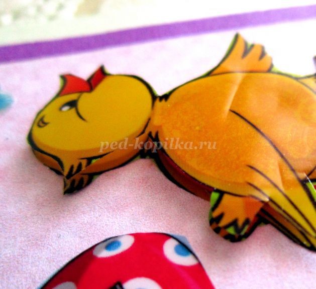 Открытка с цыплятами в технике скрапбукинг: часть 3 Открытка с цыплятами в технике скрапбукинг: часть 3