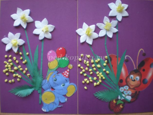 Весенняя аппликация: часть 2 Весенняя аппликация: часть 2