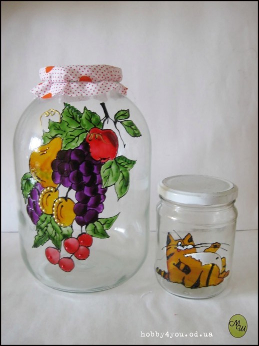 Витражные банки