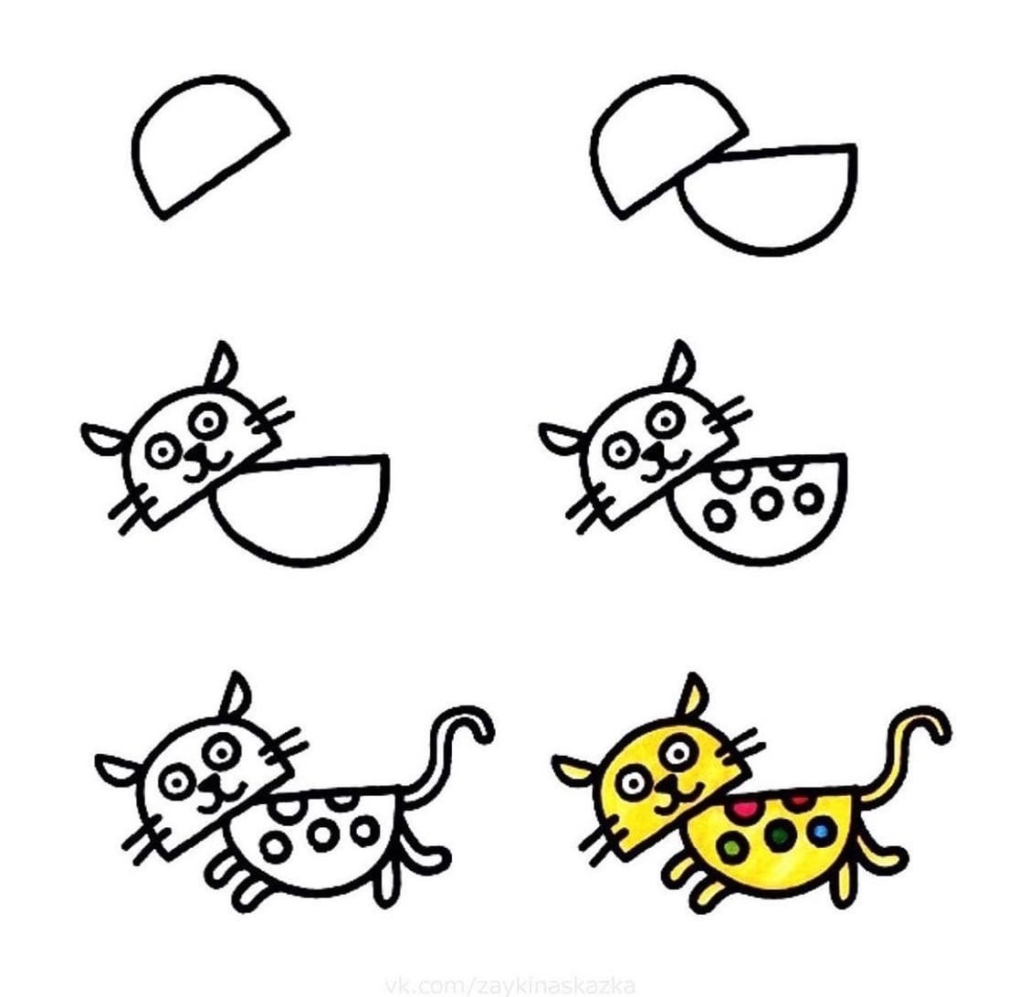 Простые уроки рисования для самых-самыхмаленьких