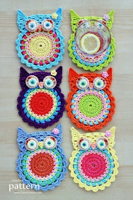 Совы, похожие на мандалы Совы, похожие на мандалы