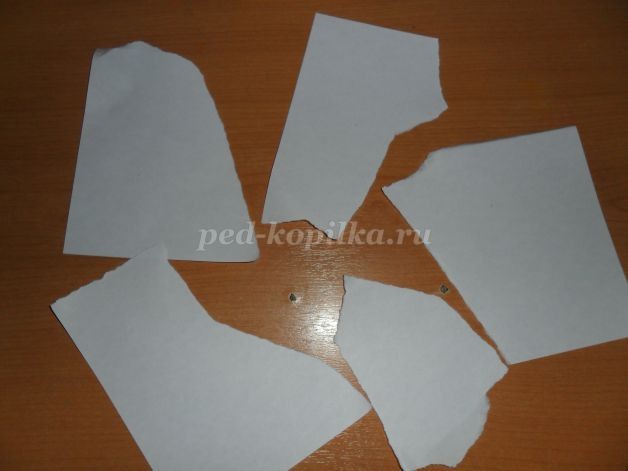 Пингвины и полярное сияние: нетрадиционное рисование, часть 1