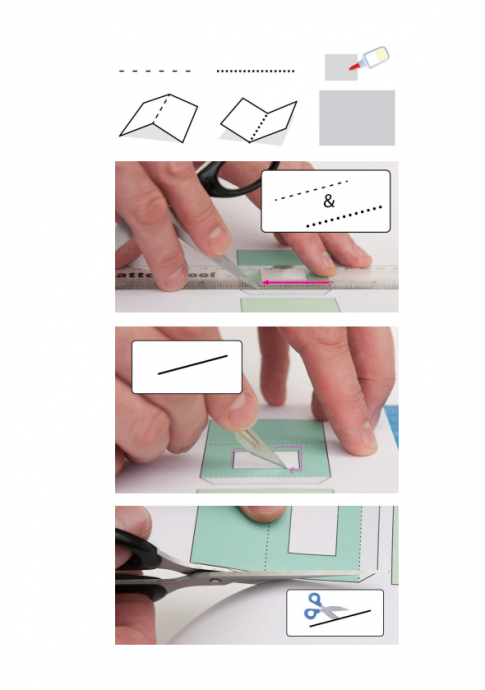 ​Объемная открытка "Лев"