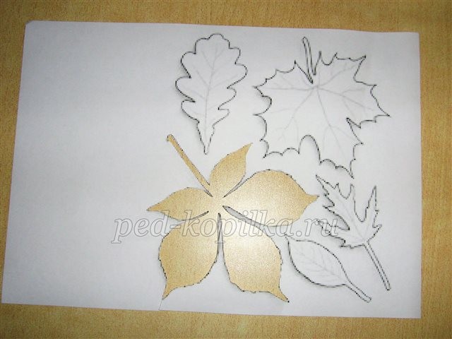 Рисование осенних листьев в технике набрызг Рисование осенних листьев в технике набрызг