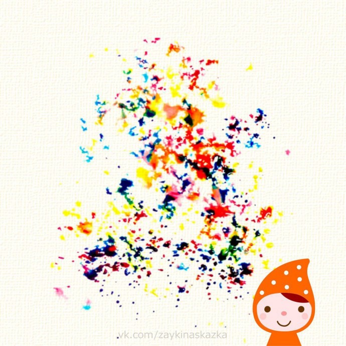 Рисуем дерево в технике набрызга Рисуем дерево в технике набрызга