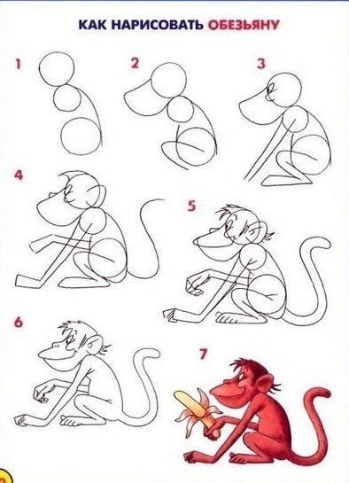 Рисуем разных животных