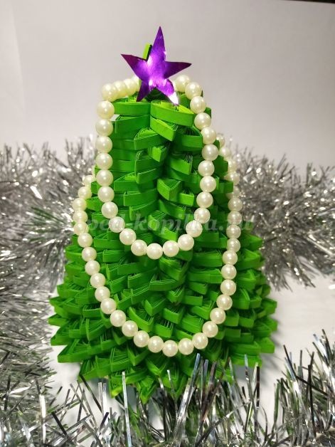 Ёлочка в технике квиллинг: часть 3 Ёлочка в технике квиллинг: часть 3