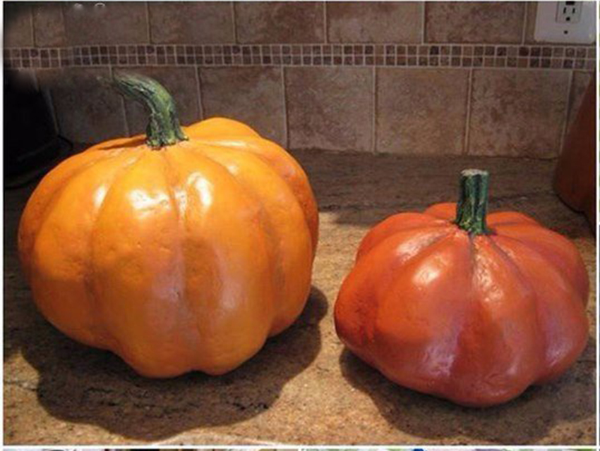 Тыква из воздушного шара