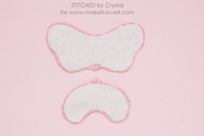 Бабочки из ткани Бабочки из ткани