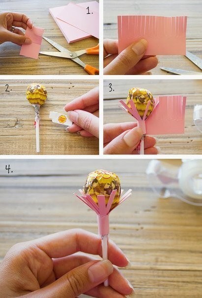 ​Букет из чупа-чупсов