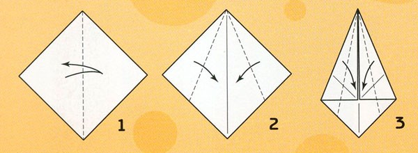 Оригами змея Оригами змея
