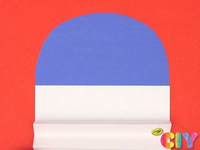 Заснеженная деревушка