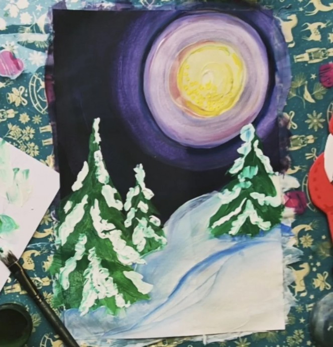 Зимняя ночь Зимняя ночь