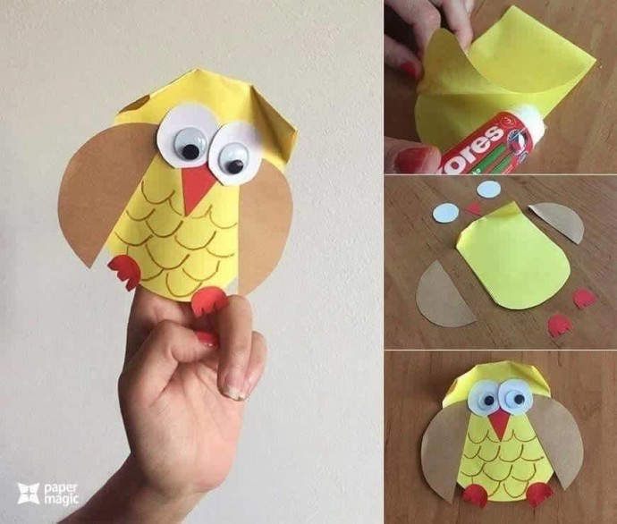 Бумажное творчество для малышей