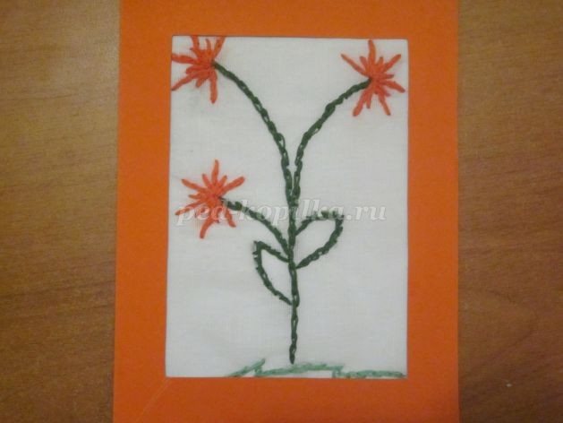 ​Вышивка детскими руками: часть 2