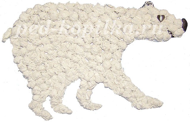 Северное сияние: работа в технике "Граттаж" Северное сияние: работа в технике "Граттаж"