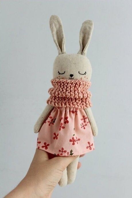 Шьем крольчат по самой простой схеме Шьем крольчат по самой простой схеме