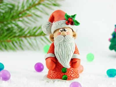 Лепим Деда Мороза Лепим Деда Мороза