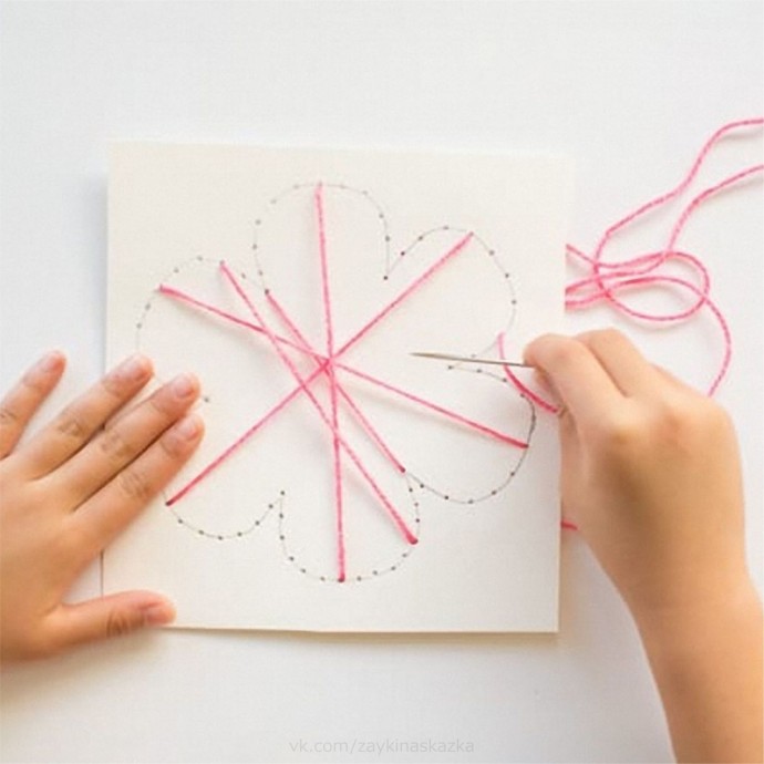 Ниткография для детей Ниткография для детей