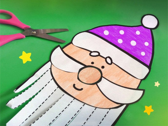 Вырезаем разной формы бороды у гномиков Вырезаем разной формы бороды у гномиков