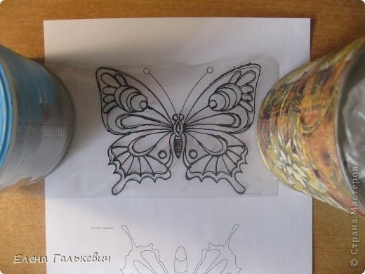 Бабочка из пластиковой бутылки