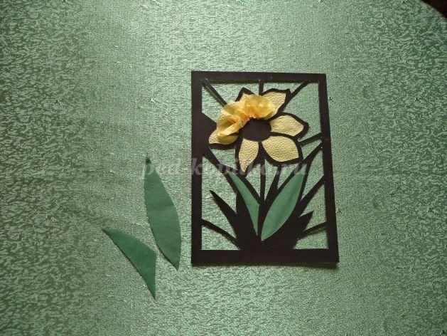 Бумажный витраж