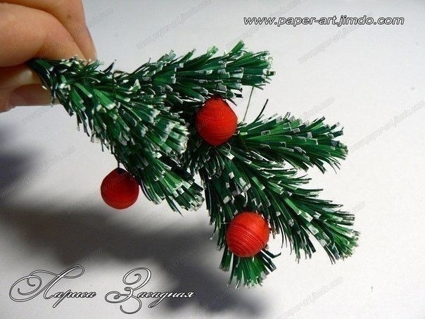 Еловая веточка