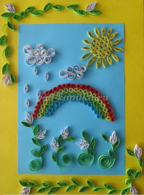 Летний квиллинг для детей: часть 2