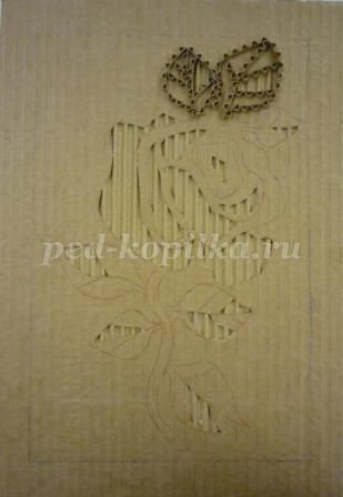 Панно из упаковочного картона: часть 2 Панно из упаковочного картона: часть 2